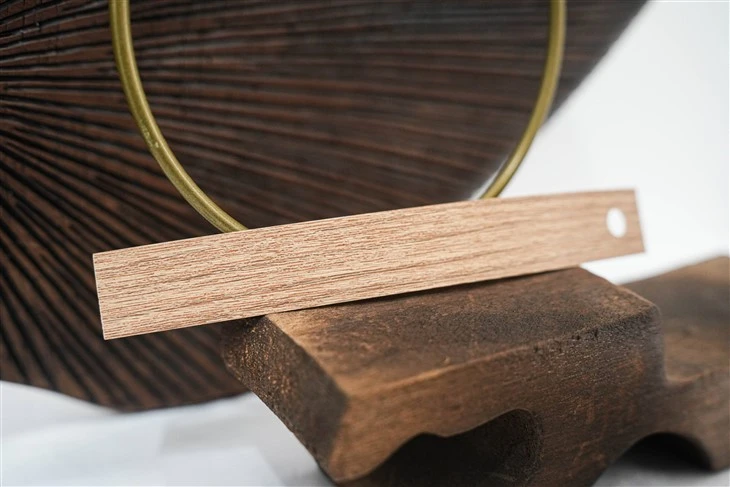 Yellow Wood-grain PVC Edge Banding